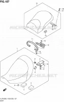 SEAT (VLR1800L1 E33) for Suzuki BOULEVARD 1800 2011