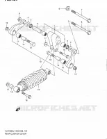 SHOCK ABSORBER LINKAGE (VLR1800L1 E28) for Suzuki BOULEVARD 1800 2011