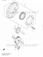 STARTER MOTOR CLUTCH for Suzuki BOULEVARD 1800 2011