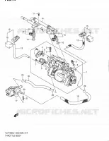 THROTTLE BODY (VLR1800L1 E28) for Suzuki BOULEVARD 1800 2011