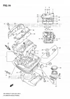 CYLINDER HEAD (AVT) for Suzuki INTRUDER 1400 2000