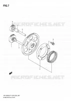 STARTER MOTOR CLUTCH for Suzuki INTRUDER 1400 2000