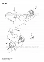 TJRN SIGNAL LAMP for Suzuki INTRUDER 1400 2000