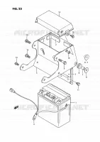 BATTERY for Suzuki INTRUDER 1400 1993