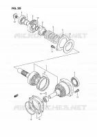 DRIVESHAFT for Suzuki INTRUDER 1400 1993