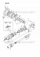 DRIVESHAFT for Suzuki INTRUDER 1400 1993