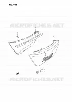 FAIRING  (MODELE N/P/R) for Suzuki INTRUDER 1400 1993