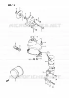 OIL PUMP   FUEL PUMP for Suzuki INTRUDER 1400 1993