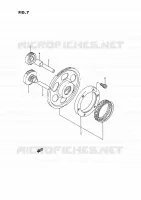 STARTER MOTOR CLUTCH for Suzuki INTRUDER 1400 1993