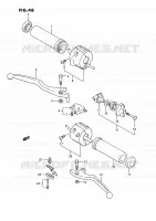 SWITCHES (MODELE K/L/M/N/P/R) for Suzuki INTRUDER 1400 1993