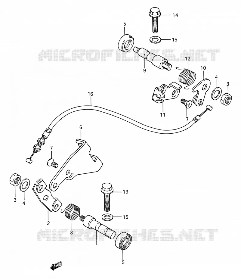 DECOMPRESSOR Suzuki MOTO 1400 INTRUDER 1990  VS1400GLP M/VS1400GLF M (E03,E28,E33)