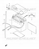 BATTERY for Suzuki INTRUDER 800 2001