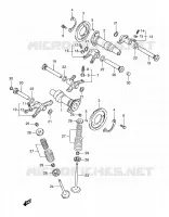 CAMSHAFT   VALVES for Suzuki INTRUDER 800 2001