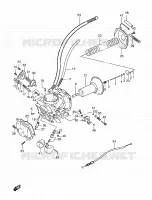 CARBURETOR (FRONT) for Suzuki INTRUDER 800 2001