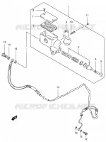 CLUTCH MASTER CYLINDER for Suzuki INTRUDER 800 2001