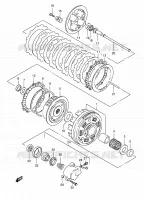 CLUTCH for Suzuki INTRUDER 800 2001