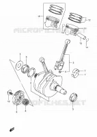 CRANKSHAFT for Suzuki INTRUDER 800 2001