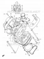 CYLINDER HEAD (AVT) for Suzuki INTRUDER 800 2001