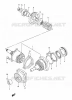 DRIVESHAFT for Suzuki INTRUDER 800 2001