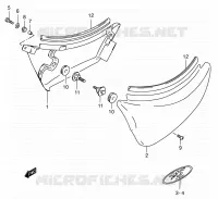 FAIRING for Suzuki INTRUDER 800 2001