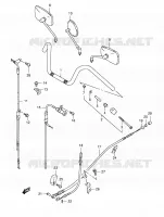 HANDELBAR for Suzuki INTRUDER 800 2001
