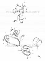 OIL PUMP   FUEL PUMP for Suzuki INTRUDER 800 2001
