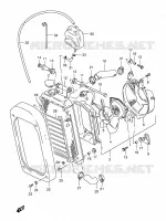 RADIATOR for Suzuki INTRUDER 800 2001