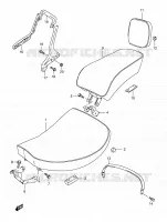 SEAT for Suzuki INTRUDER 800 2001