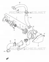 WATER PUMP for Suzuki INTRUDER 800 2001