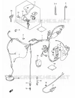 WIRING HARNESS for Suzuki INTRUDER 800 2001