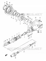 DRIVESHAFT for Suzuki INTRUDER 800 2002