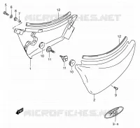 FAIRING for Suzuki INTRUDER 800 2002