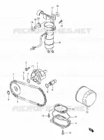 OIL PUMP   FUEL PUMP for Suzuki INTRUDER 800 2002