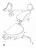 SEAT for Suzuki INTRUDER 800 2002