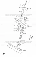 STEERING COLUMN for Suzuki INTRUDER 800 2002