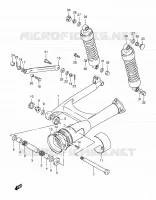 SWINGARM for Suzuki INTRUDER 800 2002