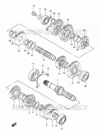 TRANSMISSION for Suzuki INTRUDER 800 2002