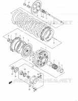 CLUTCH for Suzuki INTRUDER 800 2002