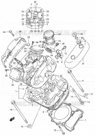 CYLINDER HEAD (AVT) for Suzuki INTRUDER 800 2002