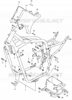 FRAME for Suzuki INTRUDER 800 2002