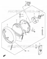 HEAD LAMP for Suzuki INTRUDER 800 2002
