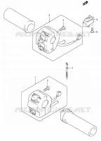 SWITCHES (MODELE K1/K2/K3) for Suzuki INTRUDER 800 2002