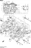 CRACKCASE COVER for Suzuki BOULEVARD 1500 2013