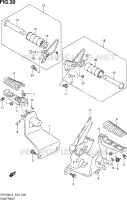 FOOTREST for Suzuki BOULEVARD 1500 2013