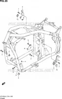 FRAME for Suzuki BOULEVARD 1500 2013