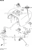FUEL TANK for Suzuki BOULEVARD 1500 2013