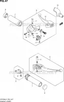 HANDGRIPS   LEVERS  for Suzuki BOULEVARD 1500 2013