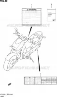 LABEL for Suzuki BOULEVARD 1500 2013