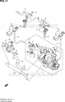 THROTTLE BODY for Suzuki BOULEVARD 1500 2013