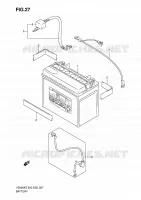 BATTERY for Suzuki MARAUDER 800 2009